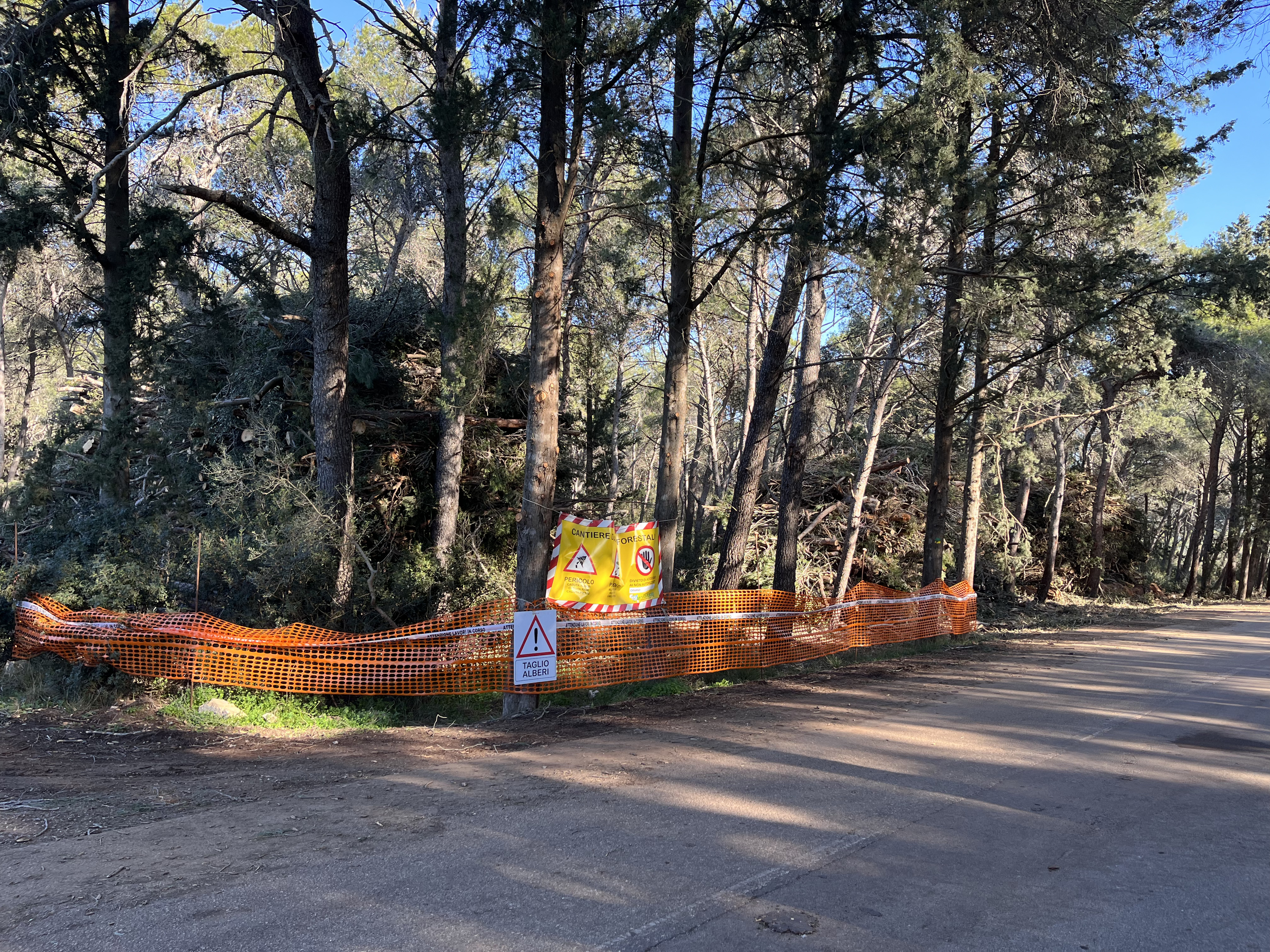 Valle delle Vecchia dopo gli interventi